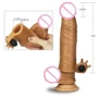 Насадка з вібрацією LoveToy Add 1.5" Vibrating Silicone Extender, Brown: Для кого Для чоловіків