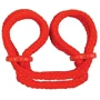 Наручники Japanese Silk Love Rope Ankle Cuffs, красный