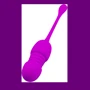 Віброяйце зі зворотно-поступальним рухом Pretty Love - Callie, BI-014892: Довжина, см 8.5