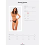 Кружевные стринги Obsessive Donna Dream thong M/L Black: Материал Полиамид
