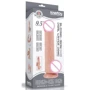 Фалоімітатор LoveToy Sliding-Skin Dual Layer Dong 9.5" Flesh: Призначення Вагінальні
