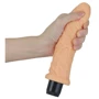 Реалістичний вібратор LoveToy Real Feel Cyberskin Vibrator 3 Flesh 8,5": Тип і форма У вигляді члена