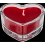 Свеча в стекле Heart, 8 х 8 см