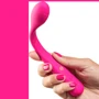Гибкий вибратор Cosmopolitan Bendable Love Vibrator Purple, розовый: Назначение Вагинальные