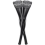 Чулки Noir Handmade F135 Powerwetlook stockings Вlack, XL: Материал Полиамид