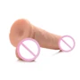 6 Inch Ultra Real Dual Layer Suction Cup Dildo - фалоімітатор 13x4.5 см: Мошонка є