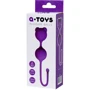 Вагінальні кульки A-Toys Pleasure Balls Violet: Наявність вібрації  Нет
