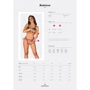 Сексуальный комплект Obsessive Badossa 2-pcs set black L/XL: Для кого Для женщин