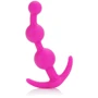 CalExotics Booty Call Booty Beads анальна ялинка, 12x3.25 см, рожевий: Особливості водонепроникні