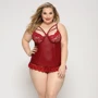 Сексуальний набір JSY Р91136 (corset, thong) Plus Size