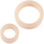 Набор эрекционных колец Doc Johnson Platinum Premium Silicone - The C-Rings - White