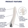Вібратор Satisfyer Spinning Vibe 1 Beige: Тип управління кнопкове