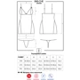 Комплект Obsessive 869-CHE-1 chemise, L / XL: Для кого Для жінок