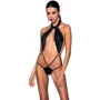 Боди-халтер из экокожи Passion JANNIES BODY Black L/XL