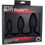 Набор анальных пробок Nexus Butt Plug Trio: Для кого Унисекс