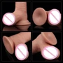 Фаллоимитатор LoveToy Sliding-Skin Dong Flesh 7.8": Мошонка Есть