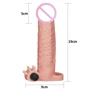 Насадка с вибрацией LoveToy Pleasure X-Tender Vibrating Penis Sleeve Flesh Add 2", Flesh: Назначение Для увеличения