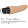 Вібратор LoveToy Real Feel Cyberskin Vibrator 2 Flesh 8 (тілесний): Довжина, см 20