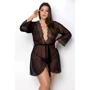 Пеньюар Passion Amberly Peignoir 4XL/5XL black