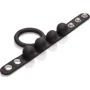 Эрекционное кольцо California Exotic Novelties C-Ring Ball Stretcher, L: Цвет черный