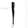 Плеть-флогер Whipped - Beat It Flogger - Black, экокожа: Цвет черный