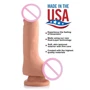 7 Inch Ultra Real Dual Layer Suction Cup Dildo - Medium Skin Tone фаллоимитатор 15x4.5 см, телесный: Назначение Вагинальные