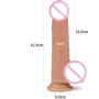 Вібратор з ротацією та підігрівом LoveToy Dual-Layered Silicone Nature Cock Anthony 8.5" Flesh: Призначення Вагінальні