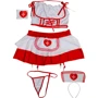 Игровой костюм Медсестра NDS 0184 White/Red M/L (22223): Размер Универсальный