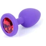 Анальная пробка Boss Series - Jewellery Purple Silicon PLUG Small Red (BS6400082): Для кого Унисекс