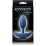 NSNovelties Renegade Heavyweight Plug - мощная утяжеленная анальная пробка, S: Для кого Унисекс