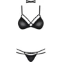 Сексуальный комплект из тонкой эко-кожи Obsessive 823-SET-1, L/XL фото 2