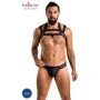 Соблазнительный комплект Passion 043 SET JACOB black XXL/XXXL: Материал Полиэстер
