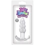 Анальная пробка Jelly Rancher T-plug Ripple, 7.6x3.2 см, прозрачный: Тип Анальные пробки