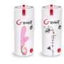 Gvibe Grabbit - Candy Pink вибратор-кролик с тремя моторчиками, 18x3.5 см: Назначение Для точки ДЖИ
