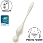 Вагинальные шарики с вибрацией Satisfyer Love Birds 1 Connect App White: Для кого Для женщин