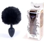 Анальная пробка S с хвостом BOSS of TOYS Boss Series - Silicon PLUG Bunny Tail Black, BS6400100: Для кого Унисекс