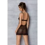Пеньюар Passion MARINA CHEMISE black L/X: Применение На тело
