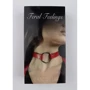Чокер с кольцом Feral Feelings - O-Ring Collar, красный: Производитель Feral Feelings