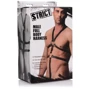 Мужская портупея Strict Male Full Body Harness, S-L: Материал Эко-кожа