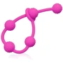 Анальные бусы Silicone Anal Beads Blue, SKN-ANL035 Pink: Для кого Унисекс