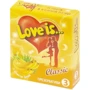 Ароматизовані презервативи Love is... банан, 3 шт