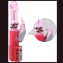 Вибратор с стимулятором клитора и ротацией BAILE - Chrisina PINK Vibration Rotation (BW-004107SY): Диаметр, см 4