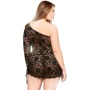 Кружевное мини платье с ассиметрией и стринги Fantasy Lingerie, Xl/ХХl: Для кого Для женщин