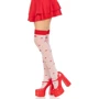 Панчохи Leg Avenue Polka Dot Mushroom Thigh Highs One Size: Застосування На ноги