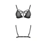 Бюстгальтер-стрепи Passion Exclusive MEGGY BRA black XXL/XXXL