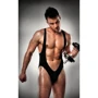 Эротическое боди Passion 011 BODY black L/XL