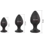Набор анальных стимуляторов Boss Series - Silicone Anal Plugs Set (BS7800018): Материал Силикон