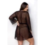 Пеньюар Passion Amberly Peignoir 4XL/5XL black: Применение На тело