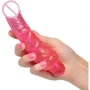 Мультискоростной вибратор CalExotics Sparkle Glitter Jack, 14,5х3,75 см: Тип и форма Реалистичные, В виде члена