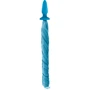 Анальна пробка з хвостиком Unicorn Tails Pastel, 8.4x3.2 см, блакитний: Тип Анальні пробки
